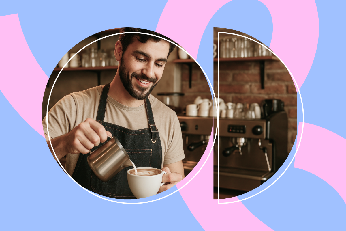 Inhaltsplan für ein Café: Wie man Gäste mit Postmypost anzieht
