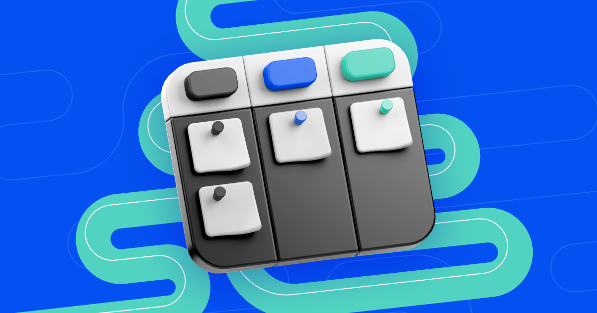 Added a board with work stages and reduced the number of buttons in the editor to one.