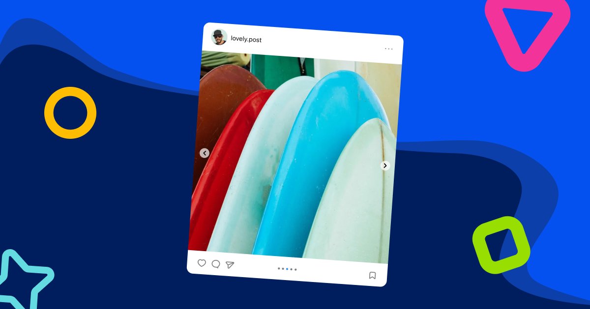 Publish carousel or album posts through the official Instagram API