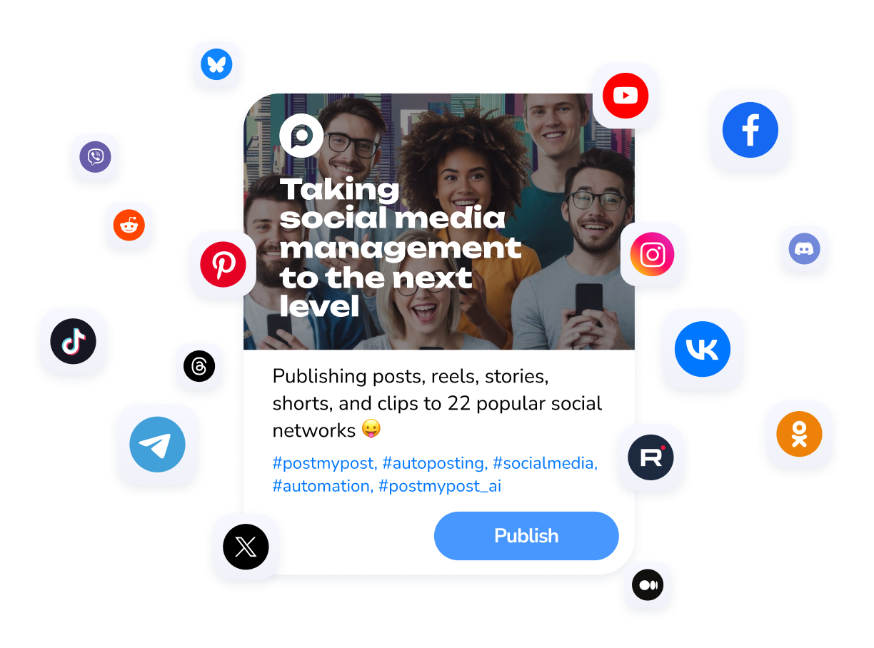 Postmypost — Social Media Auto-Posting Platform — Postmypost